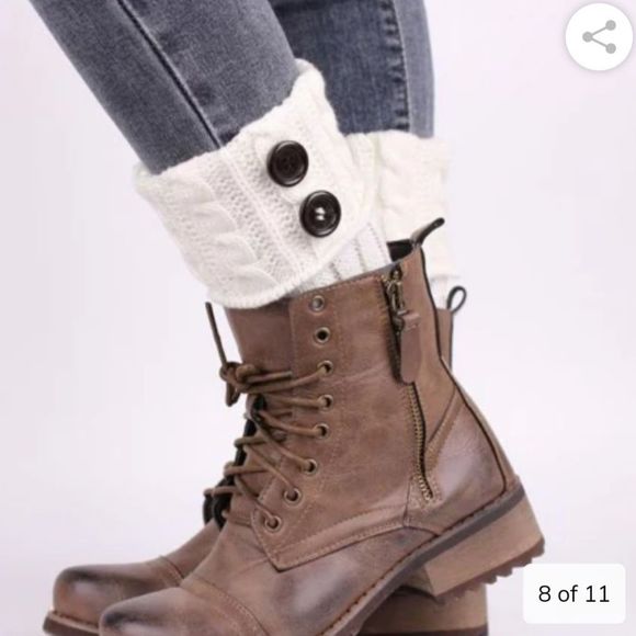 Linea Donatella Accessories - NWT Cable Cuff Knit Boot Top O/S